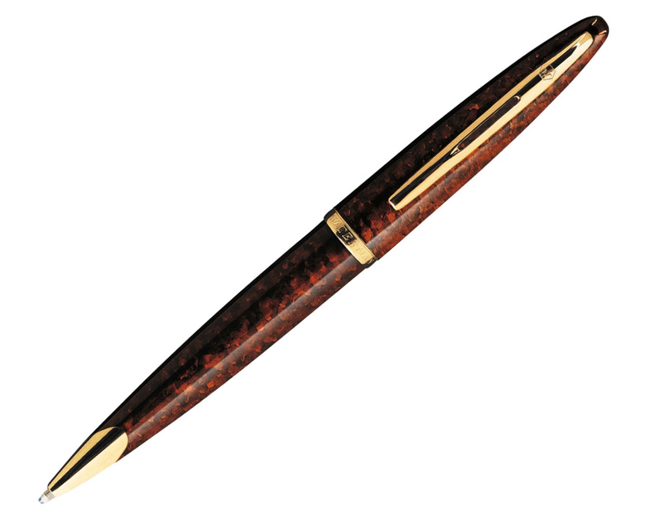 Długopis Waterman Carène morski bursztyn GT