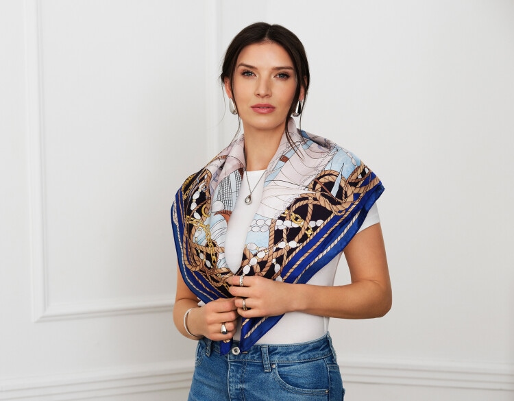 Silk scarf