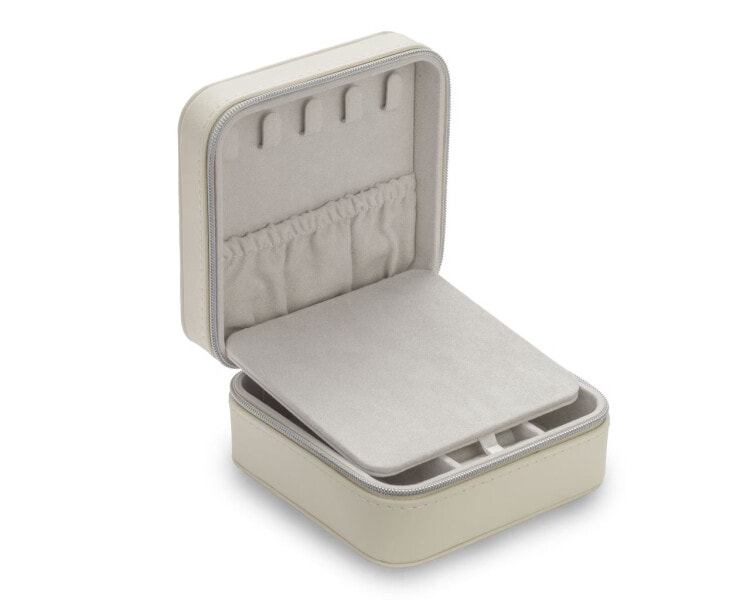 Szkatułka na biżuterię w kolorze ecru