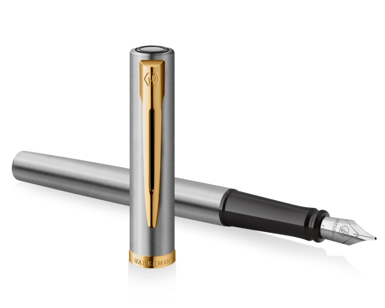 Pióro wieczne Waterman Impression Stainless Steel GT