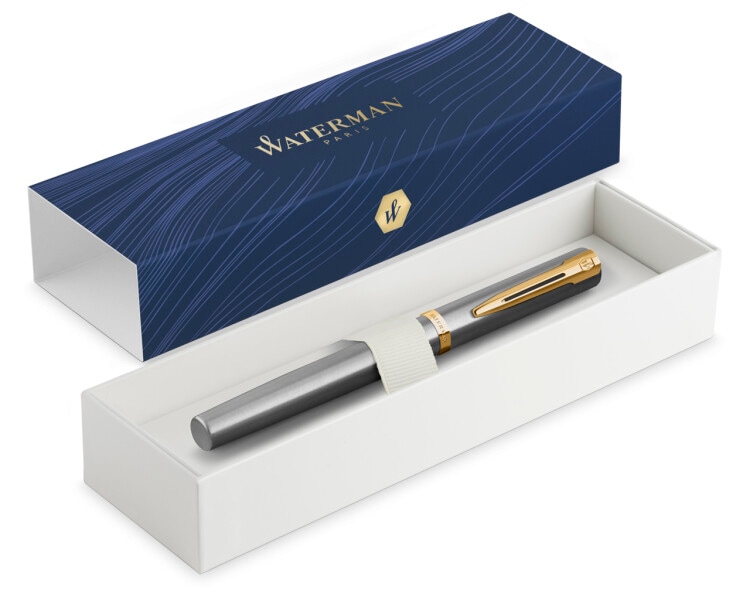 Pióro wieczne Waterman Impression Stainless Steel GT