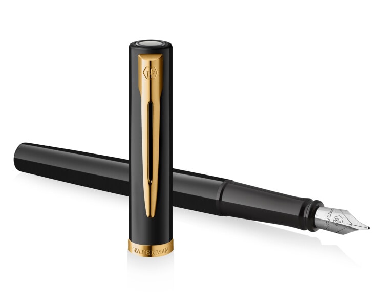 Pióro wieczne Waterman Impression Czarny GT