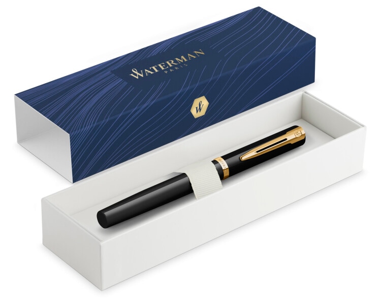Pióro wieczne Waterman Impression Czarny GT