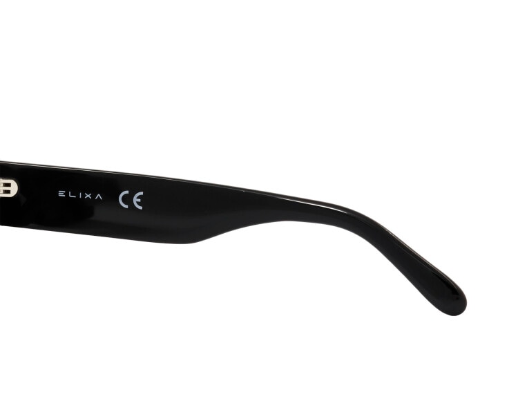 Okulary przeciwsłoneczne damskie, prostokątne, czarne