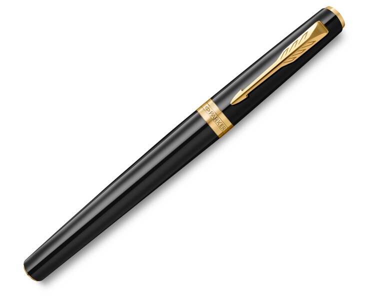Pióro wieczne Parker Meridian Glossy Black GT