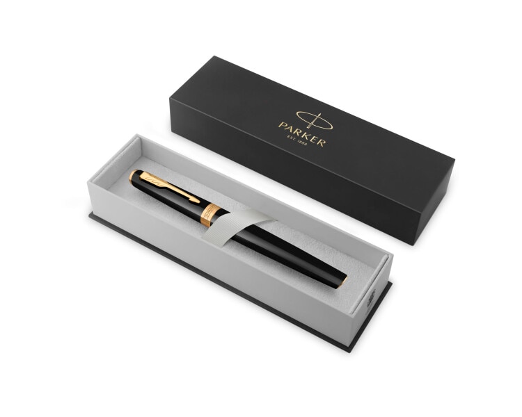 Pióro wieczne Parker Meridian Glossy Black GT