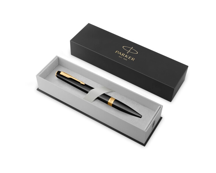 Długopis Parker Parker Meridian Glossy Black GT