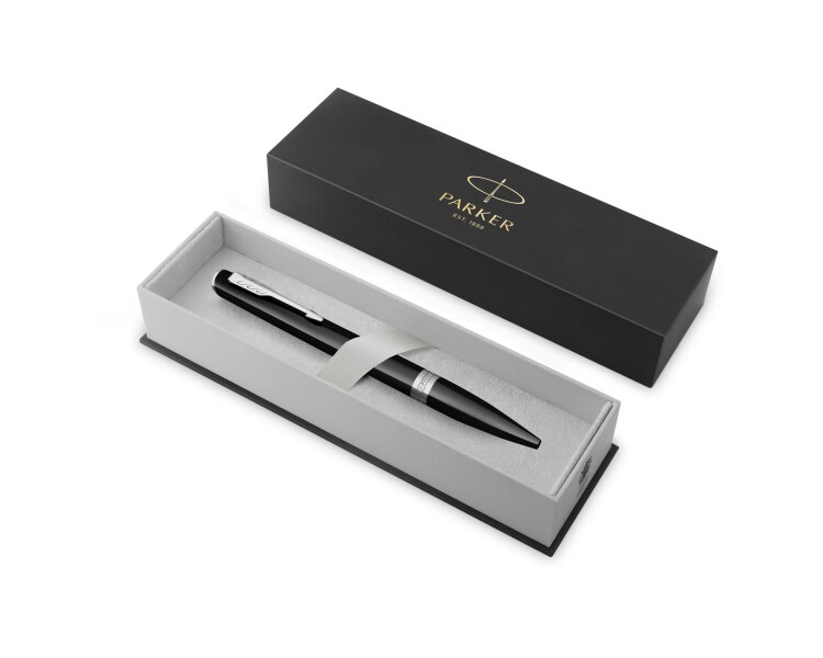 Długopis Parker Meridian Glossy Black CT