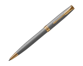 Długopis Parker Sonnet chiselled silver GT