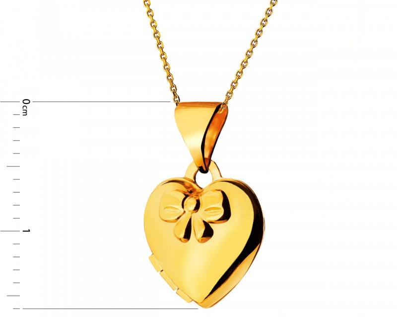 Gold pendant - locket