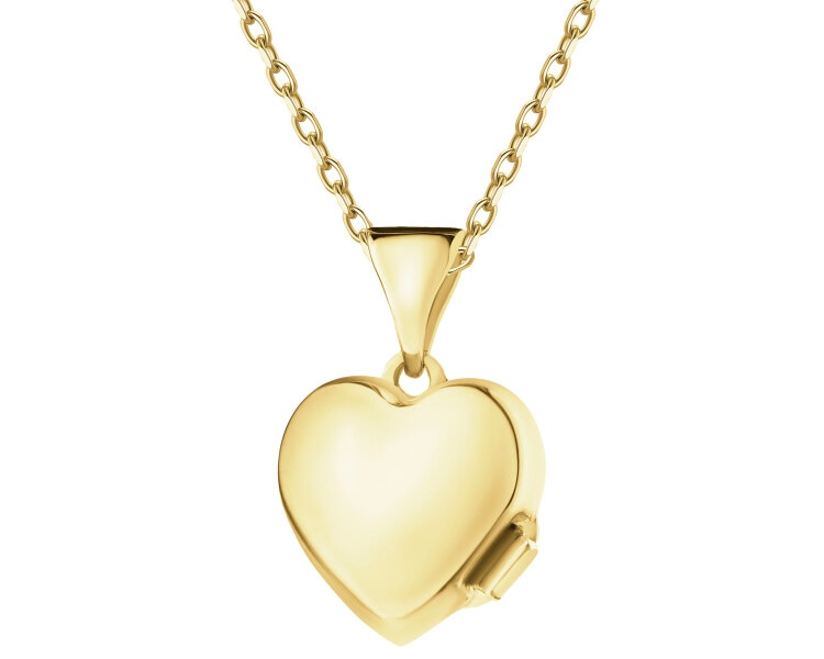 Gold pendant - locket