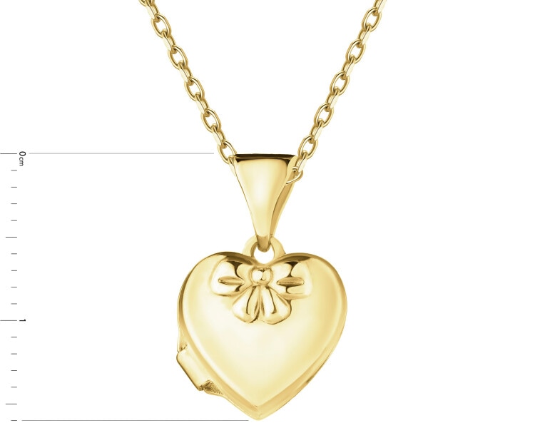 Gold pendant - locket