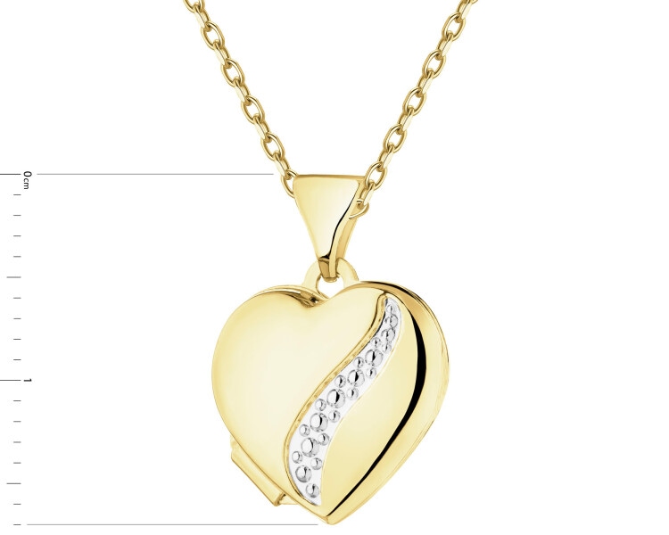 Gold pendant - locket