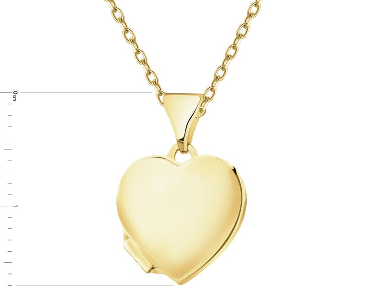 Gold pendant - locket