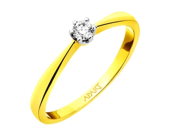 Prsten ze žlutého zlata s briliantem></noscript>
                    </a>
                </div>
                <div class=