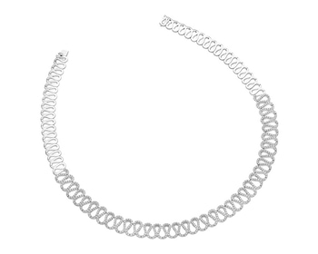 White gold necklace with brilliants 6,79 ct - fineness 14 K></noscript>
                    </a>
                </div>
                <div class=