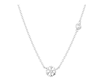 Silver necklace with cubic zirconia></noscript>
                    </a>
                </div>
                <div class=