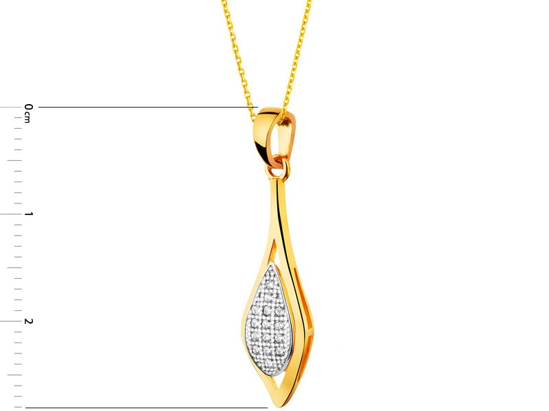 Gold pendant