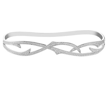 Silver on palm bracelet with cubic zirconia></noscript>
                    </a>
                </div>
                <div class=