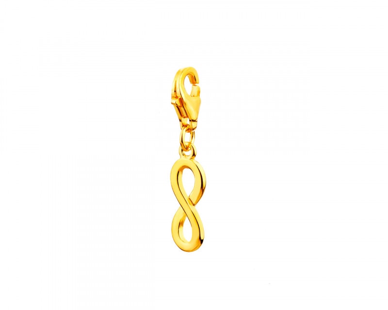 Gold pendant - charms