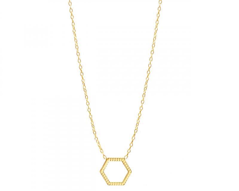 Yellow gold necklace