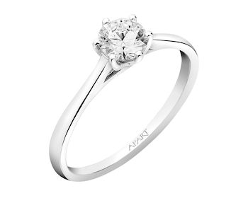 14ct White Gold Ring with Diamond 0,40 ct - fineness 14 K></noscript>
                    </a>
                </div>
                <div class=