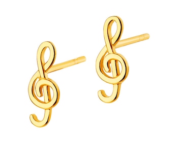 8ct Yellow Gold Earrings 