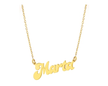 Yellow Gold Necklace - Marta