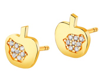8ct Yellow Gold Earrings with Cubic Zirconia></noscript>
                    </a>
                </div>
                <div class=