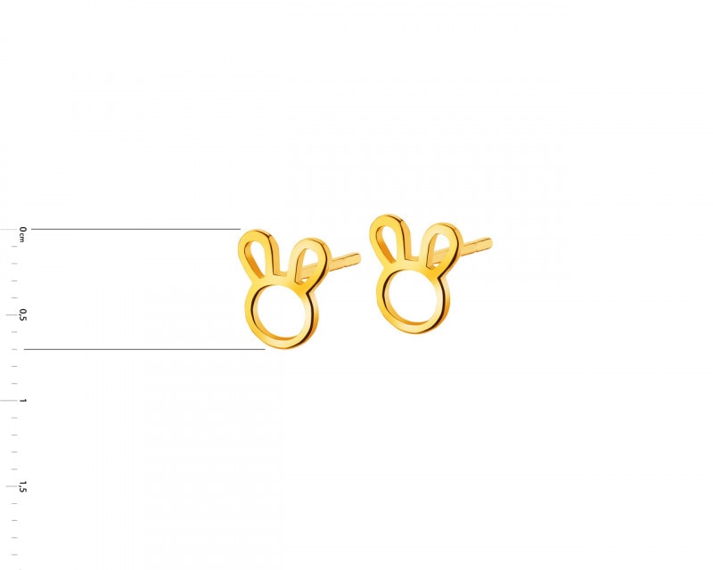 8ct Yellow Gold Earrings