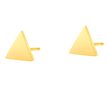 Kolczyki ze stali szlachetnej - trójkąty
