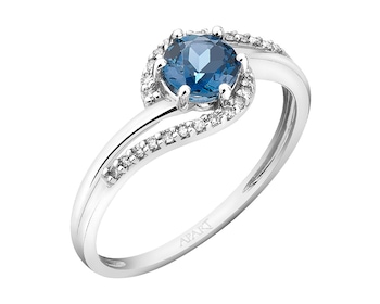 9ct White Gold Ring with Diamonds 0,07 ct - fineness 9 K></noscript>
                    </a>
                </div>
                <div class=