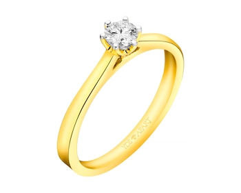 18ct Yellow Gold Ring with Diamond></noscript>
                    </a>
                </div>
                <div class=
