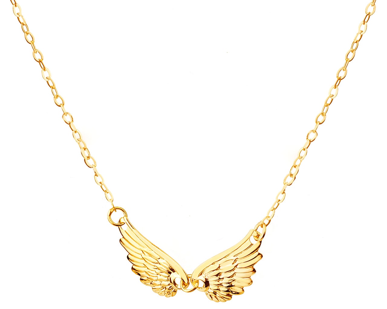Złoty naszyjnik - skrzydła