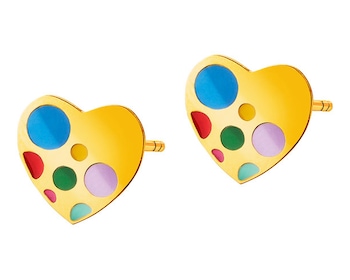 8ct Yellow Gold Earrings