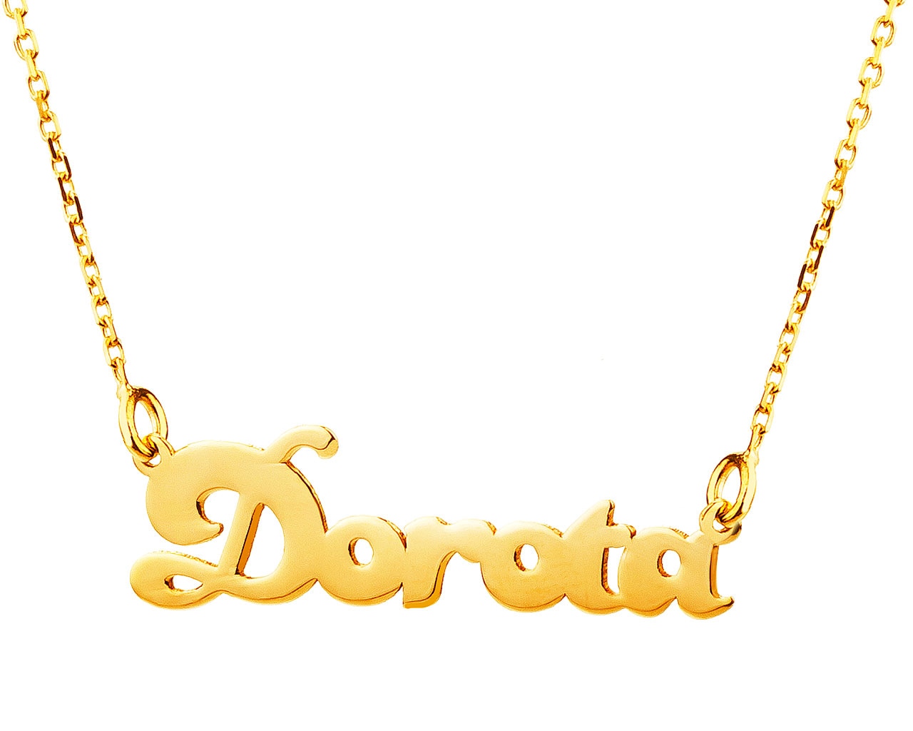 Złoty naszyjnik - Dorota
