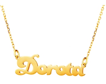 Złoty naszyjnik - Dorota