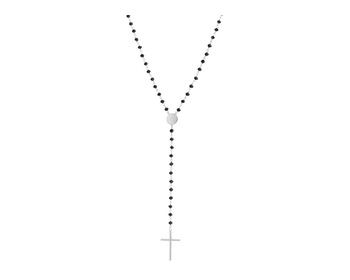 Naszyjnik srebrny ze szkłem - krzyż, różaniec></noscript>
                    </a>
                </div>
                <div class=