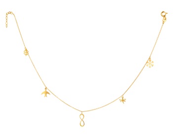 8ct Yellow Gold Anklet 
