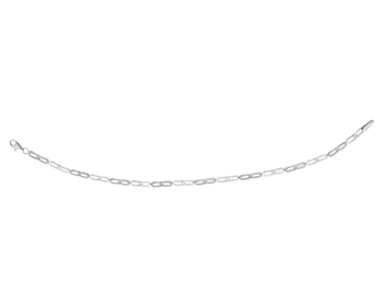 14ct White Gold Bracelet with Cubic Zirconia