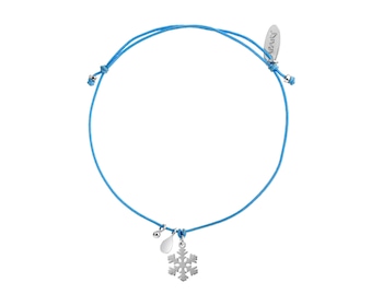 Sterling Silver Bracelet - Snowflake