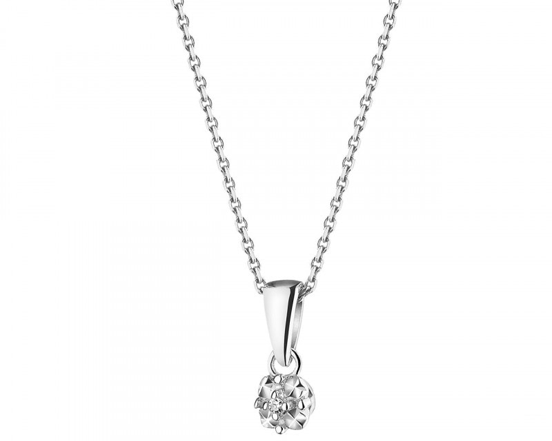 Diamond Pendant Necklace for Women set in 925 Palestine | Ubuy