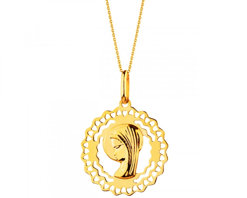 Yellow Gold Miraculous Medal