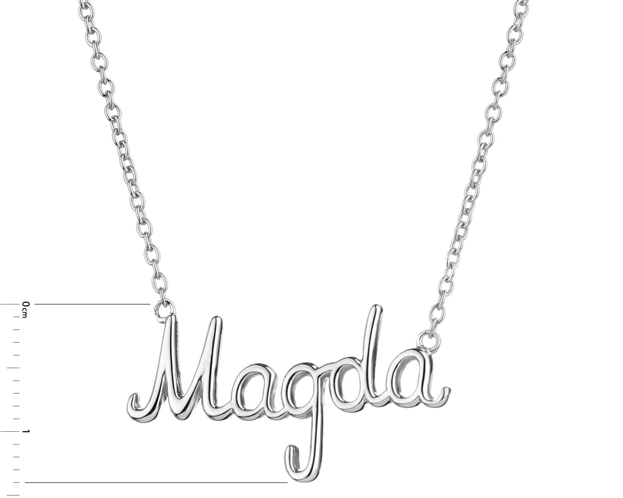 Naszyjnik srebrny - Magda