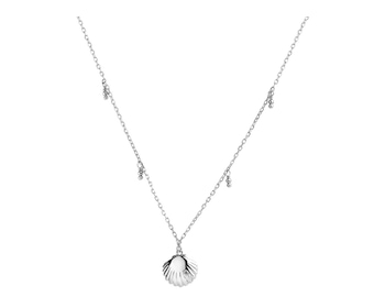 Stříbrný náhrdelník se zirkony - Mušle></noscript>
                    </a>
                </div>
                <div class=