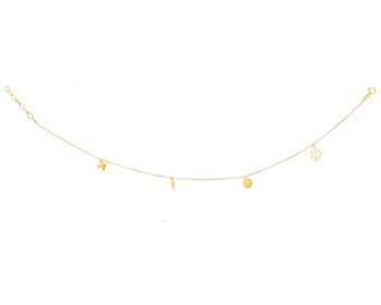 14ct Yellow Gold Anklet 