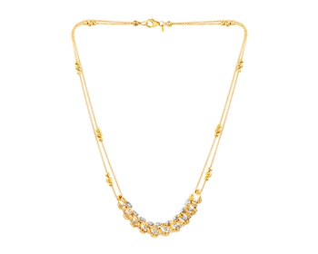 14ct Yellow Gold, White Gold Necklace 