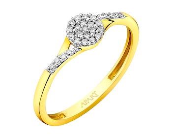 9ct Yellow Gold Ring with Diamonds 0,08 ct - fineness 9 K></noscript>
                    </a>
                </div>
                <div class=