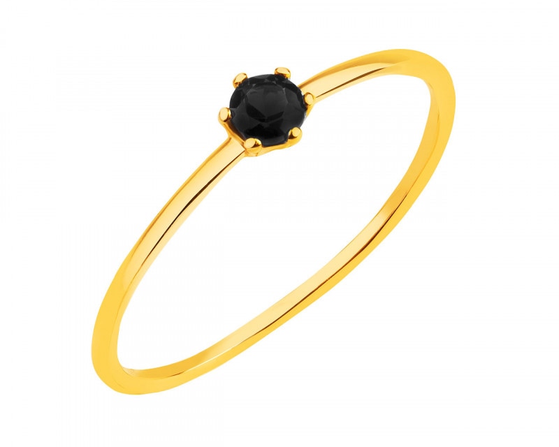 14ct Yellow Gold Ring with Cubic Zirconia