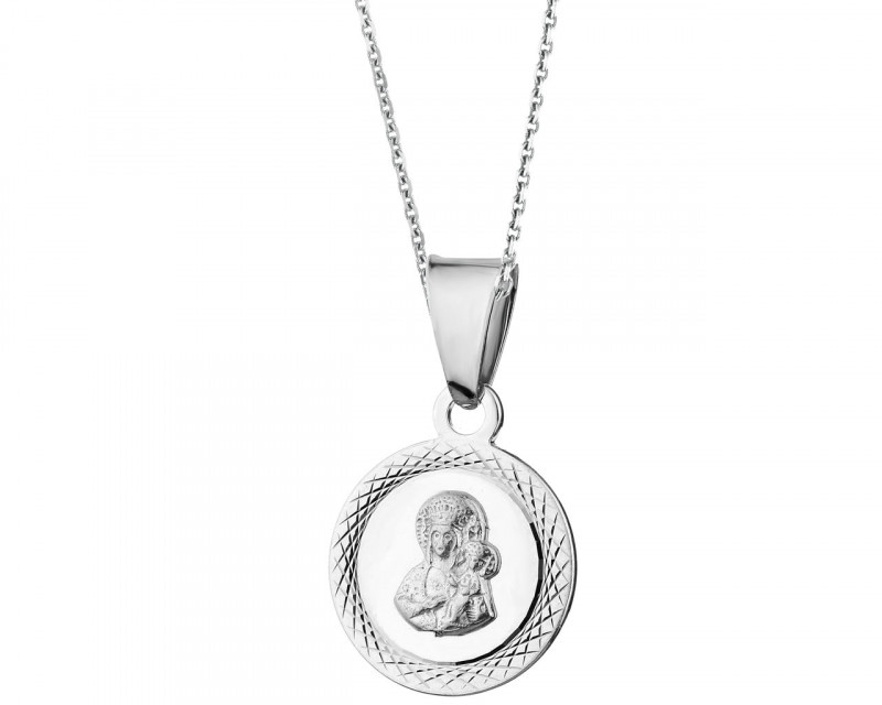 Stříbrný přívěsek - medailon